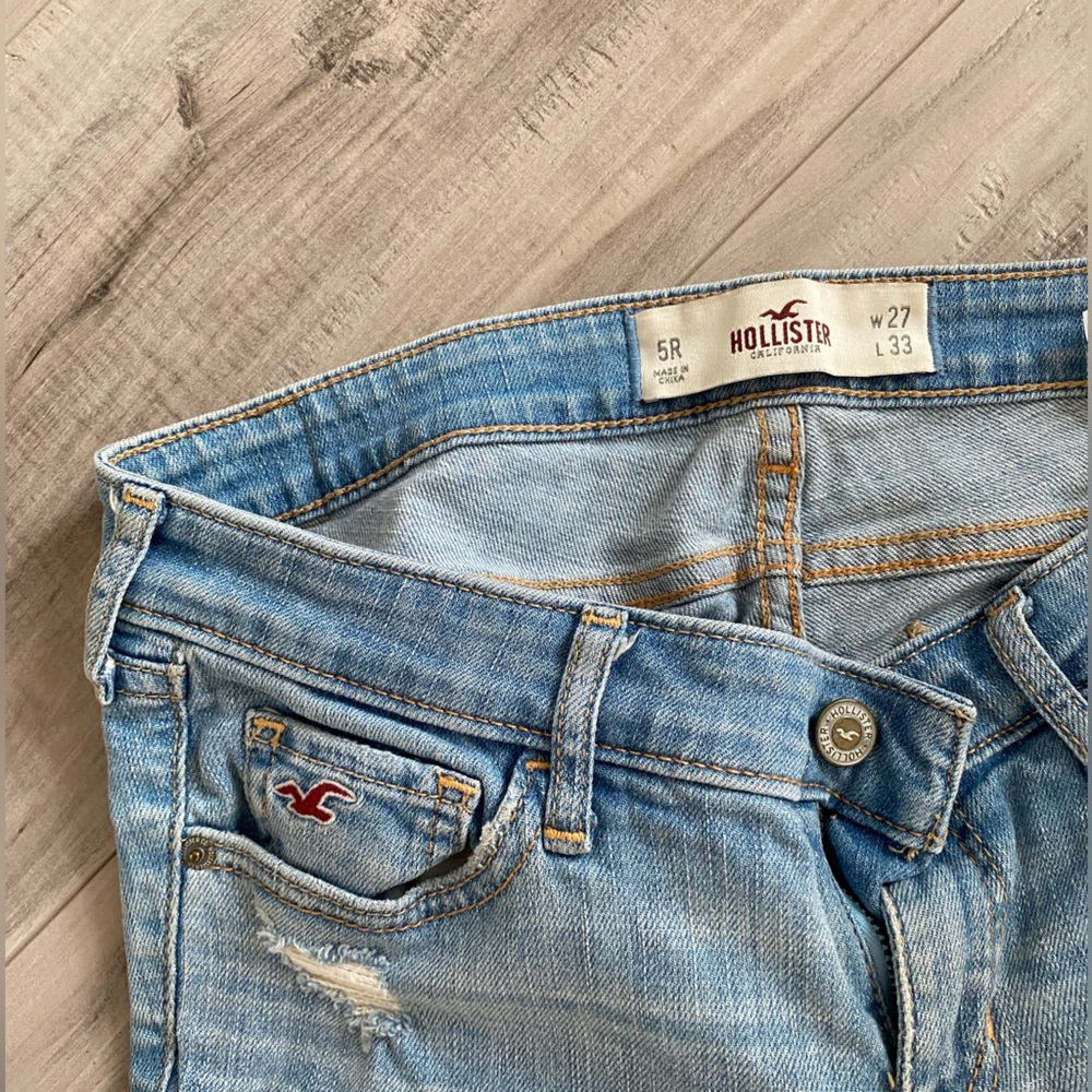 Hollister Ripped Denim Jeans